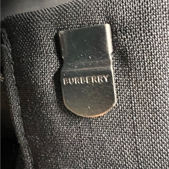 Burberry Uniform Tuxedo Stripe Straight Leg Wool Mohair Pants Size 8 - Picture 16 of 16